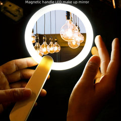 LED Lighted Makeup Mirror Magnetic Suction Beauty Vanity Mirror