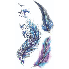 Waterproof Flower Tattoos for Women & Girls
