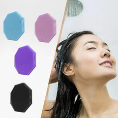 Silicone Body Scrubber Bath Brush Exfoliator Pad & Massager