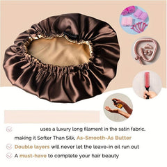 Satin Bonnet Hair Protection for Sleeping