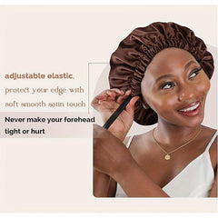 Satin Bonnet Hair Protection for Sleeping