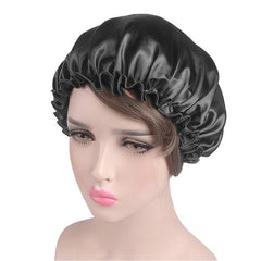 Soft Satin Sleep Cap for Women Protects Hair