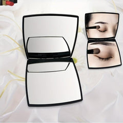 Foldable Makeup Mirror 2X 1X Magnification Square Vanity Mirror