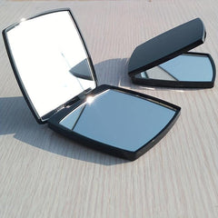 Foldable Makeup Mirror 2X 1X Magnification Square Vanity Mirror