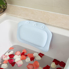 Waterproof Bath Pillow Head Neck Support for Tub Shower Soft Durable Material