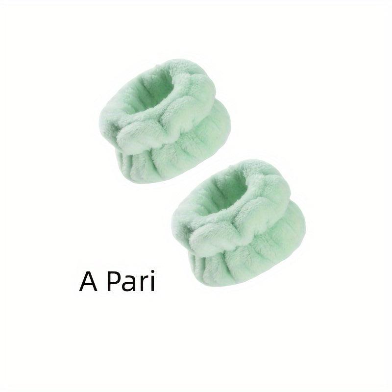 Microfiber Wrist Spa Wash Bands for Face Washing - Soft and Gentle