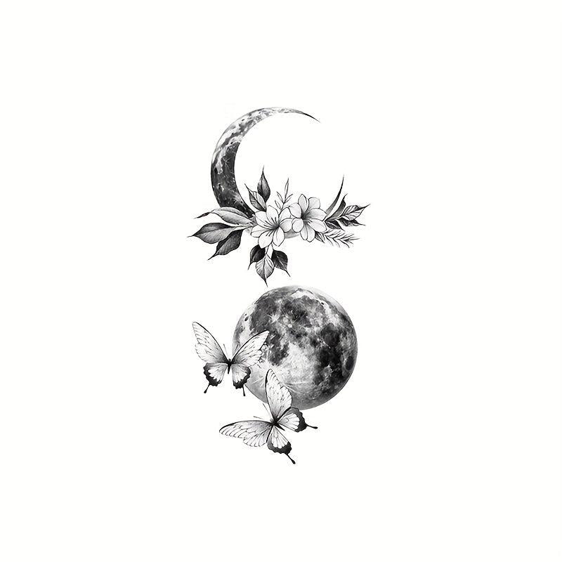 Temporary Tattoo Stickers Butter...