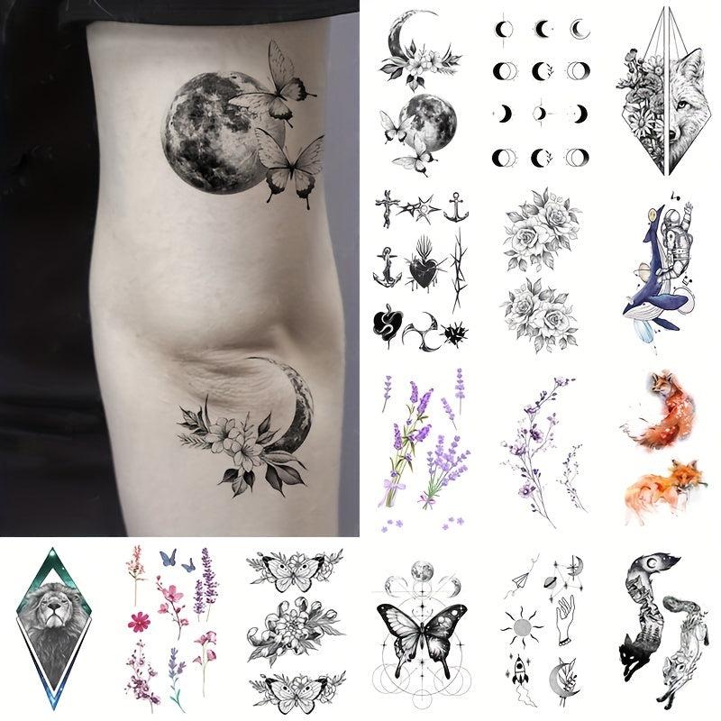 Temporary Tattoo Stickers Butter...