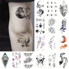Temporary Tattoo Stickers Butter...