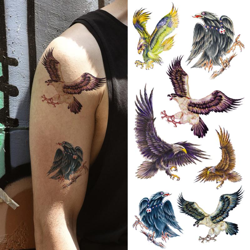 Realistic Scorpion Spider Eagle Waterproof Temporary Tattoos
