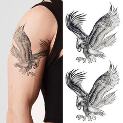 Realistic Scorpion Spider Eagle Waterproof Temporary Tattoos
