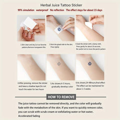 Abstract Mountain Tattoo Stickers Waterproof