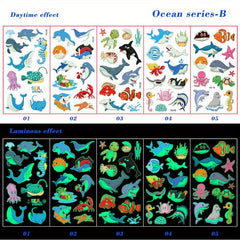 Glow in the Dark Tattoo Stickers - Waterproof Fun Gift