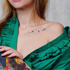 Galaxy Magic Temporary Tattoo Sticker Waterproof