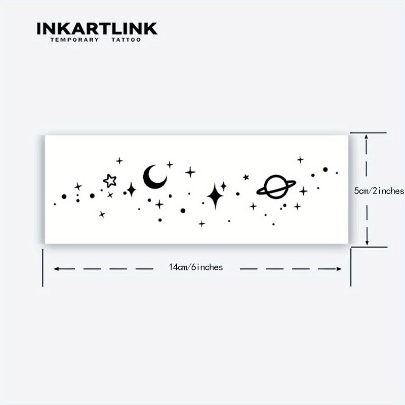 Galaxy Magic Temporary Tattoo Sticker Waterproof