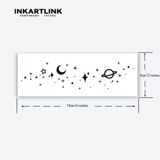 Galaxy Magic Temporary Tattoo Sticker Waterproof