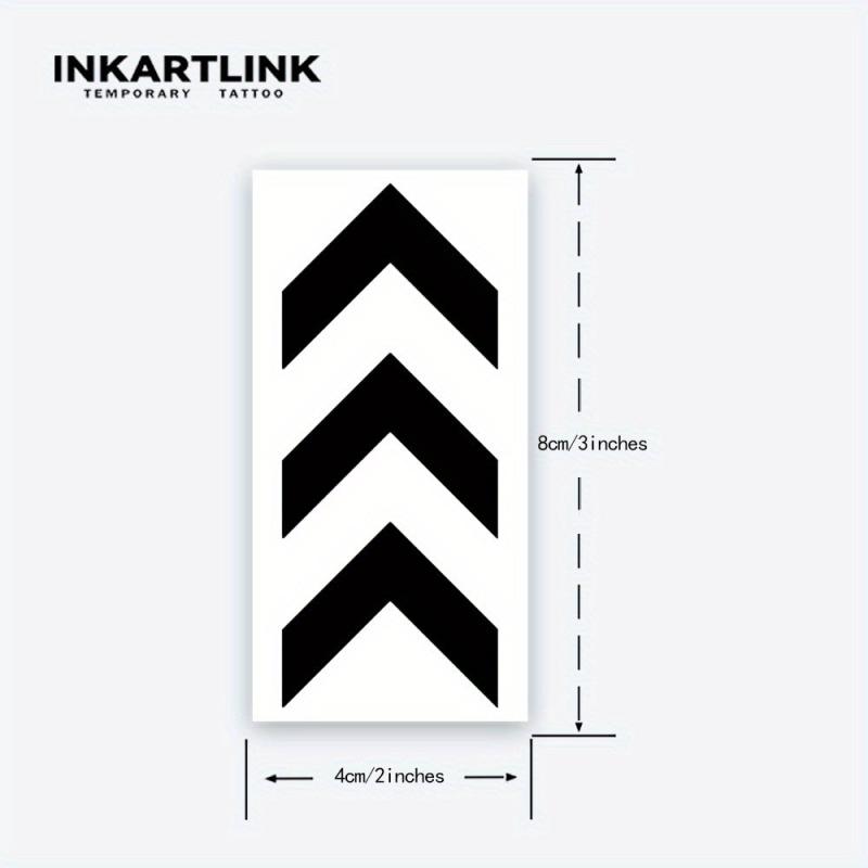 Minimalism Ray Temporary Tattoo Stickers - Herbal Juice Tattoo