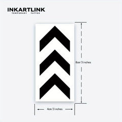 Minimalism Ray Temporary Tattoo Stickers - Herbal Juice Tattoo