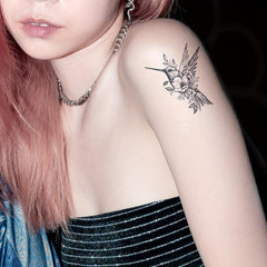 Bird Temporary Tattoo Sticker Lasts 1-2 Weeks