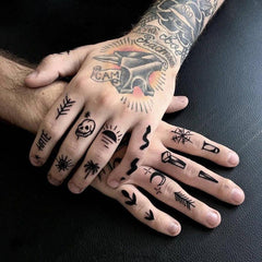 Small Pattern Tattoo Sticker Waterproof Temporary Body Art