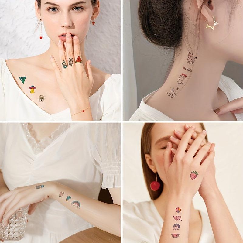 30 Sheets 400 Patterns Kids Waterproof Temporary Tattoos - Birthday Party Toy