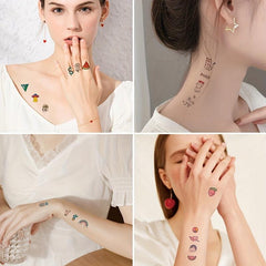 30 Sheets 400 Patterns Kids Waterproof Temporary Tattoos - Birthday Party Toy