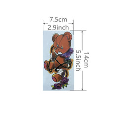 Little Bear Tattoo Sticker Waterproof Temporary Tattoo