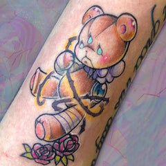 Little Bear Tattoo Sticker Waterproof Temporary Tattoo