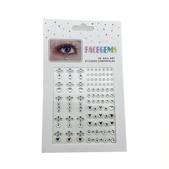 Rhinestone Eye Makeup Stickers for Fairy Finish