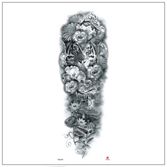Full Arm Temporary Tattoo Stickers - Make a Lasting Impression