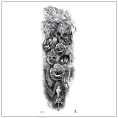 Full Arm Temporary Tattoo Stickers - Make a Lasting Impression