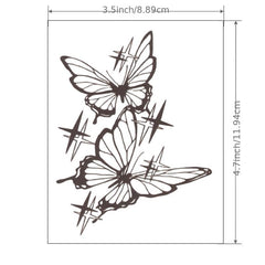 Butterfly Tattoo Sticker Waterproof Long-lasting Temporary Tattoo