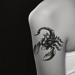 8 Sheets Deadly Waterproof Temporary Tattoo Stickers for Party Activities