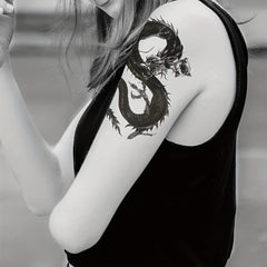 8 Sheets Deadly Waterproof Temporary Tattoo Stickers for Party Activities