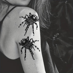 8 Sheets Deadly Waterproof Temporary Tattoo Stickers for Party Activities