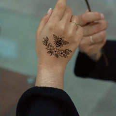Herbal Juice Tattoo Stickers, Lasts 1-2 Weeks, Waterproof