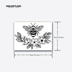 Herbal Juice Tattoo Stickers, Lasts 1-2 Weeks, Waterproof