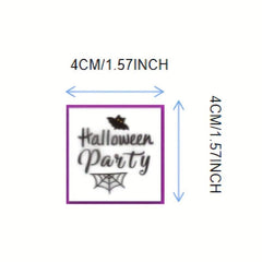 Glitter Halloween Tattoos For Boys Girls Stickers