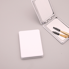 Compact PU Double Sided Cosmetic Mirror for Travel