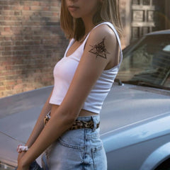 Magic Judgment Eye Waterproof Temporary Tattoo