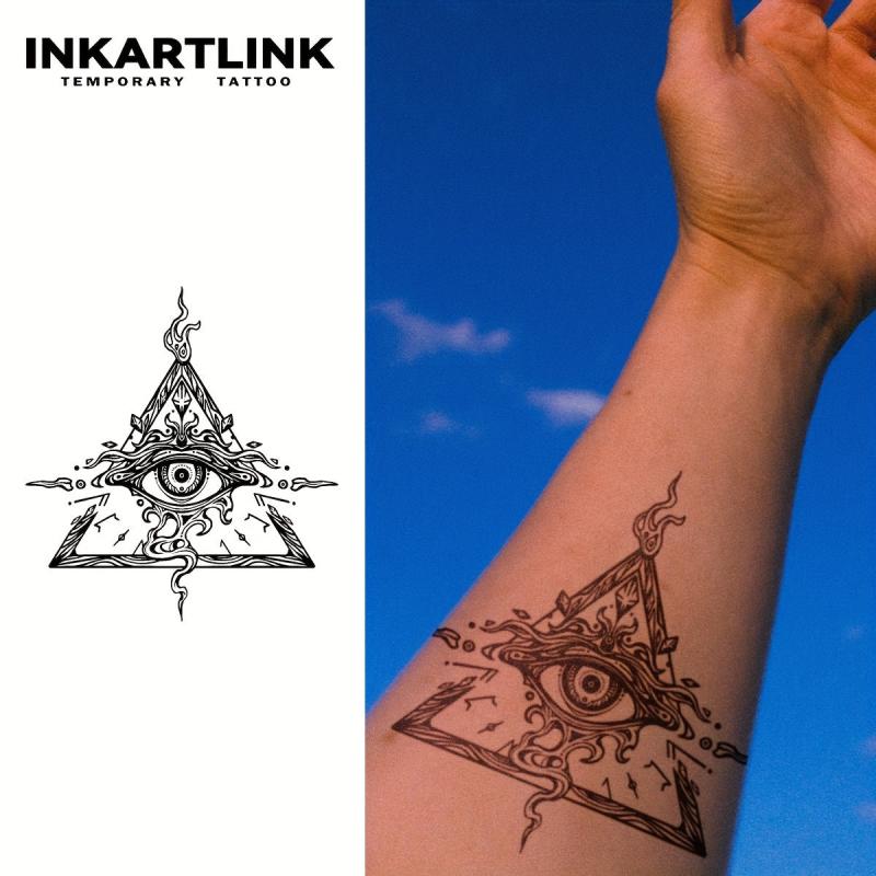 Magic Judgment Eye Waterproof Temporary Tattoo