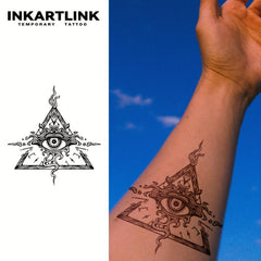 Magic Judgment Eye Waterproof Temporary Tattoo