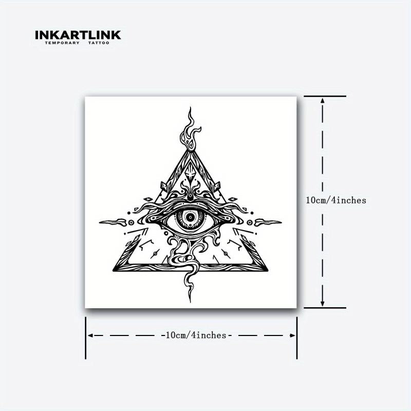 Magic Judgment Eye Waterproof Temporary Tattoo