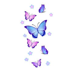 Butterfly Temporary Tattoo Stickers - Christmas Role Play Props