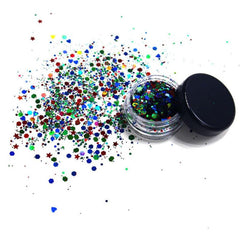 Face Jewelry Pigment Body Face Sequins Glitter Halloween Makeup