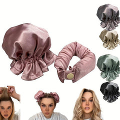 Heatless Curling Rod No Heat Hair Curler Silk Curls Soft Hair Rollers