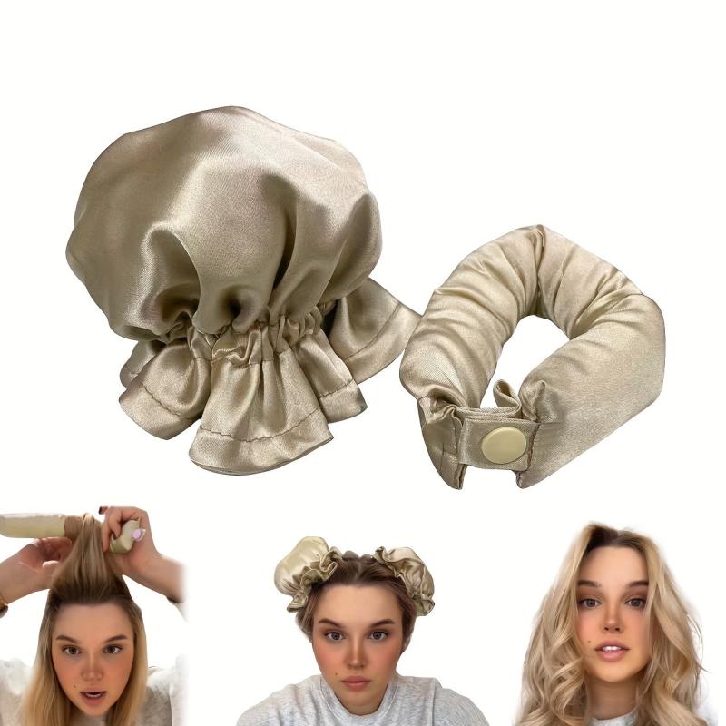 Heatless Curling Rod No Heat Hair Curler Silk Curls Soft Hair Rollers