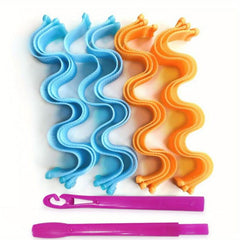 12pcs Heatless Hair Curler Soft Natural Curls Styling Tools
