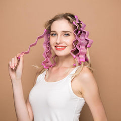12pcs Heatless Hair Curler Soft Natural Curls Styling Tools