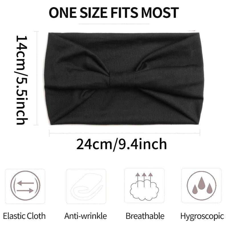 Stretchy Knitted Headband for Yoga Workout and Sports